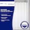 Kenney Mfg Microban Protected Heavyweight PEVA Shower Liner, 70in W x 72in H, White MB61169 - alternate 8